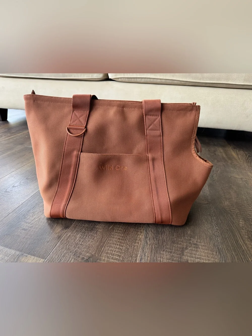 Wild One Everyday Pet Carrier Tote Cocoa Brown
